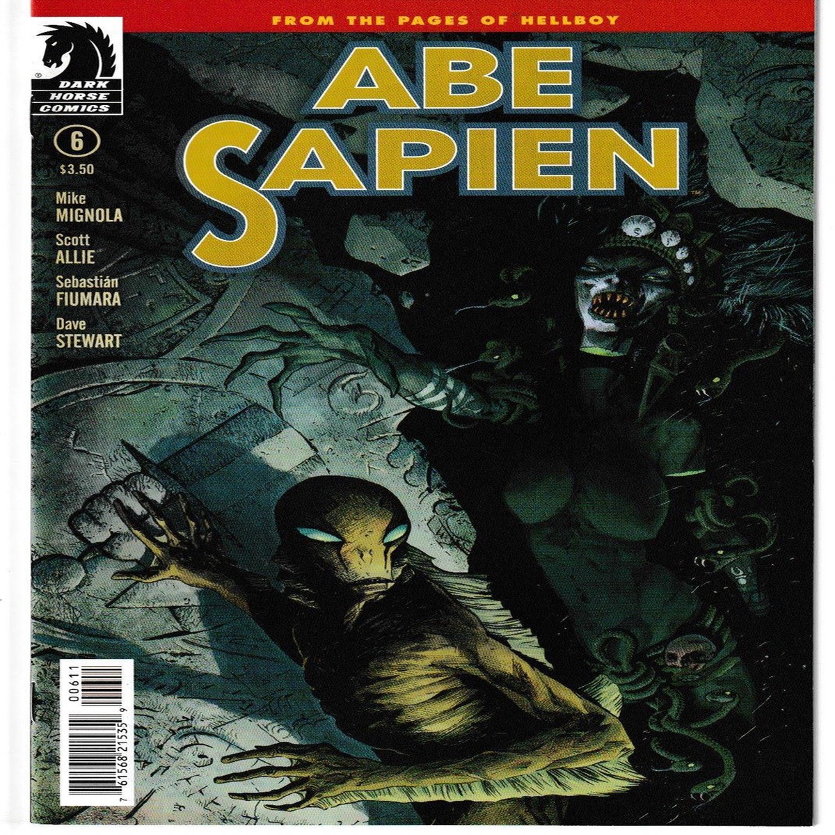 ABE SAPIEN #06 (DARK HORSE 2013)
