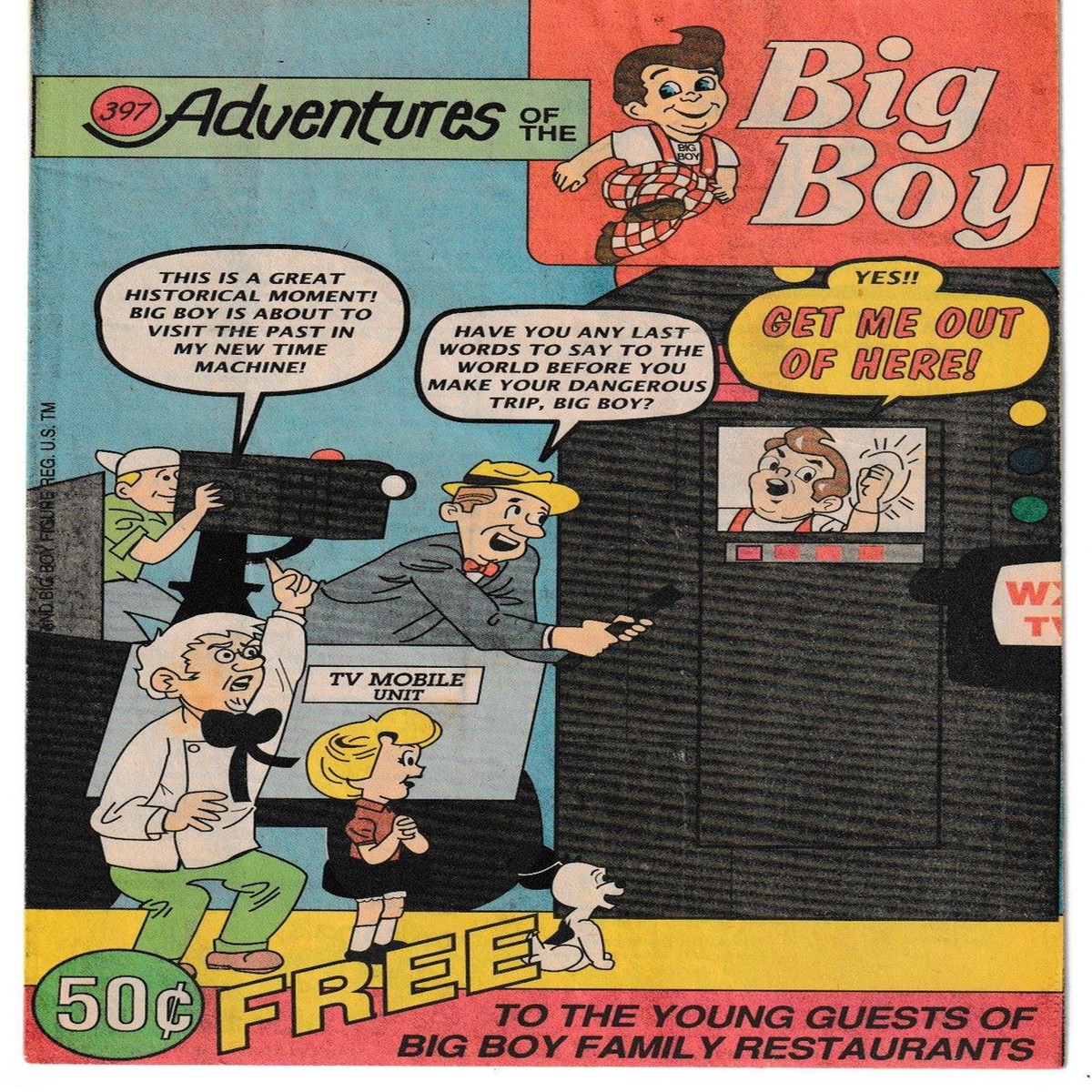 ADVENTURES OF THE BIG BOY #397 (WEBS ADV 1990)