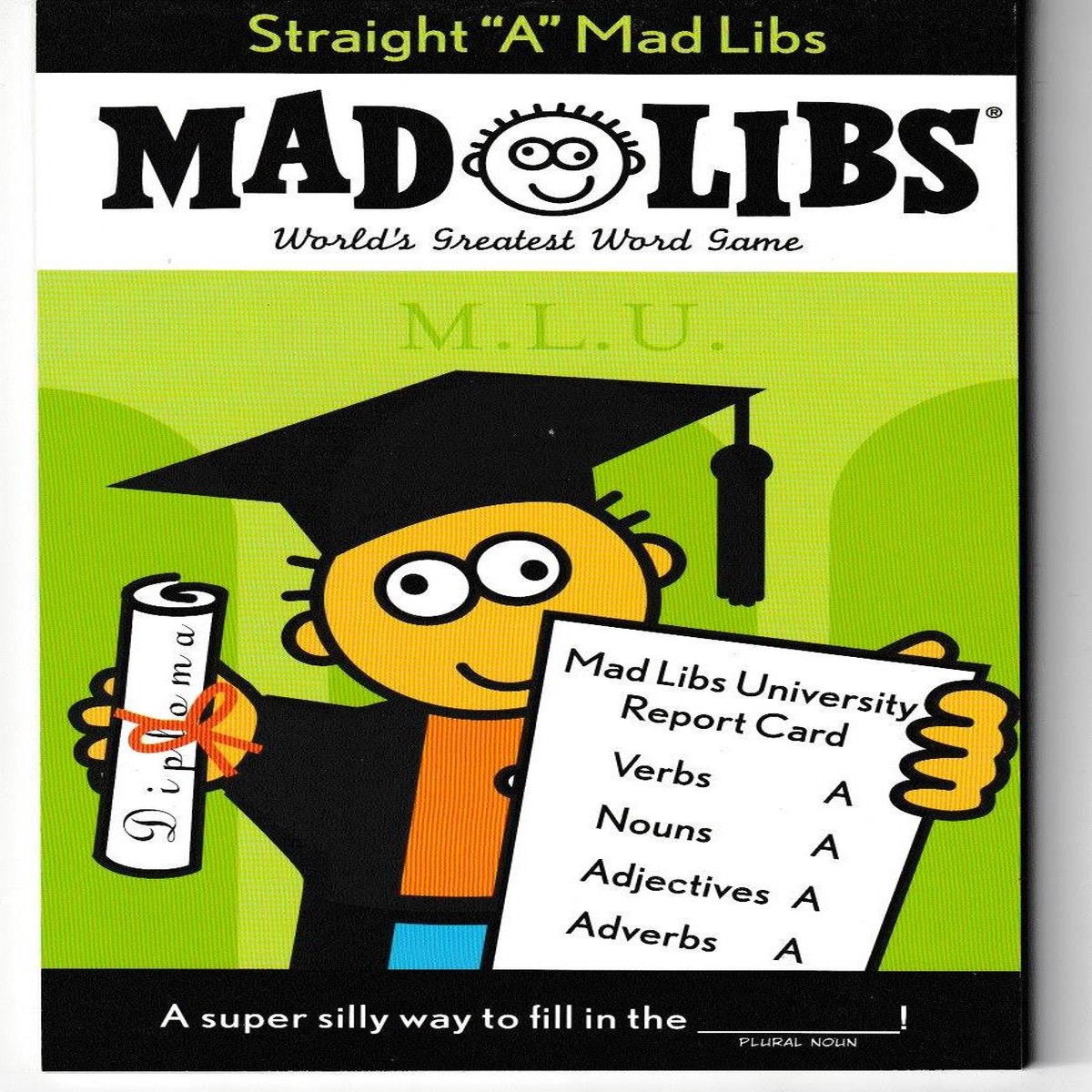 Straight "A" Mad Libs