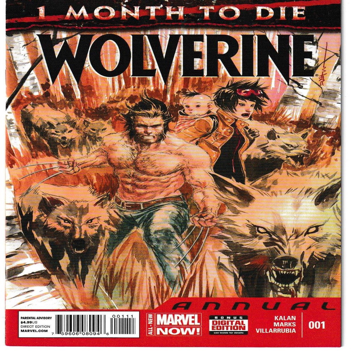WOLVERINE (2014) ANNUAL #1 (MARVEL 2014)