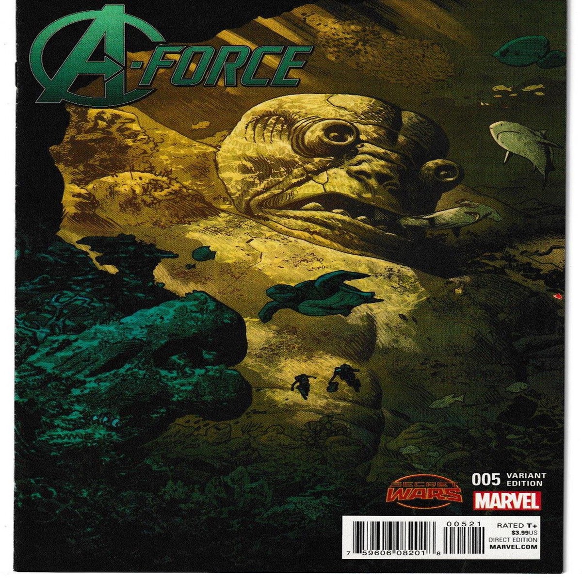 A-FORCE #5 SAMNEE KIRBY MONSTER VAR (MARVEL 20215) “NEW UNREAD”