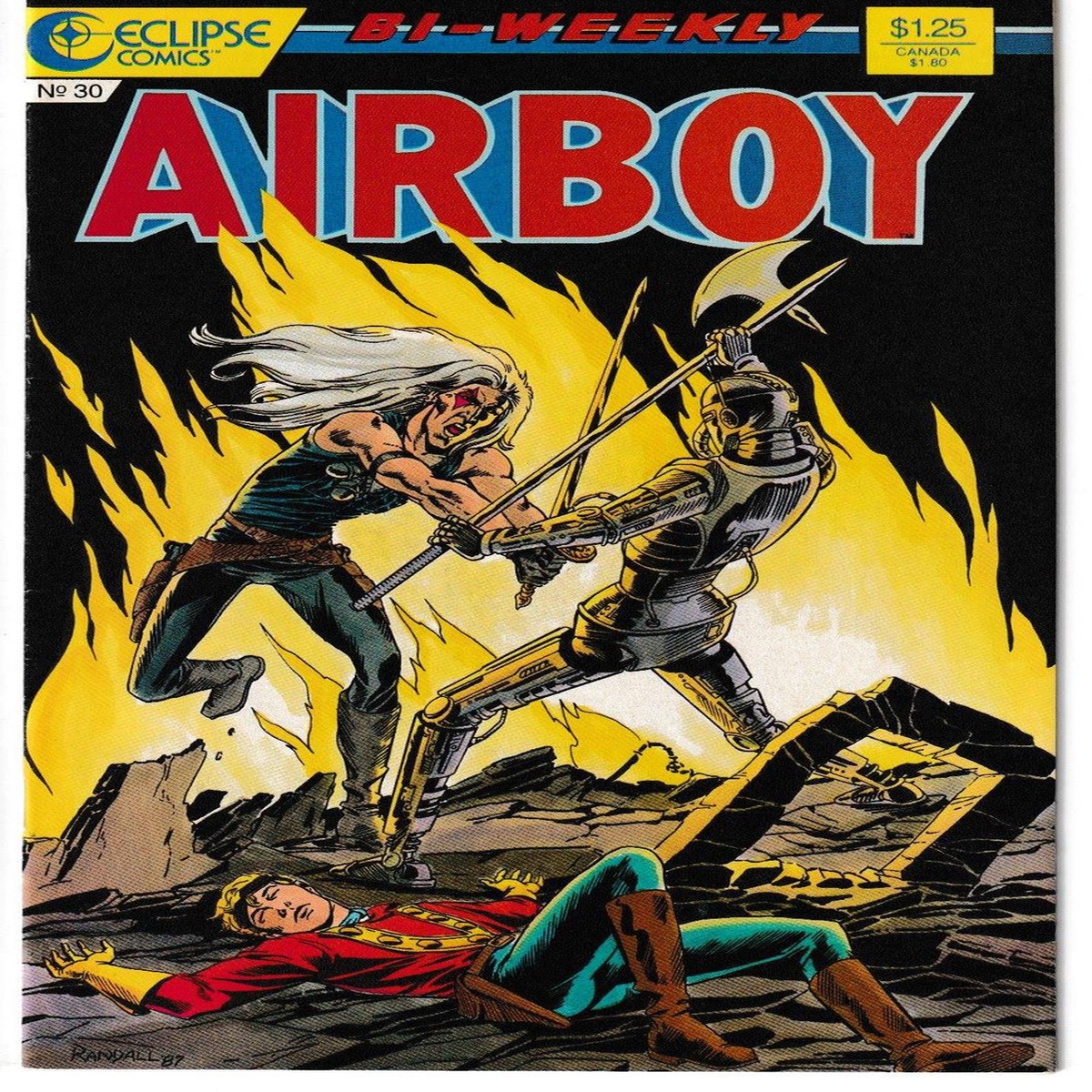AIRBOY #30 (ECLIPSE 1987)