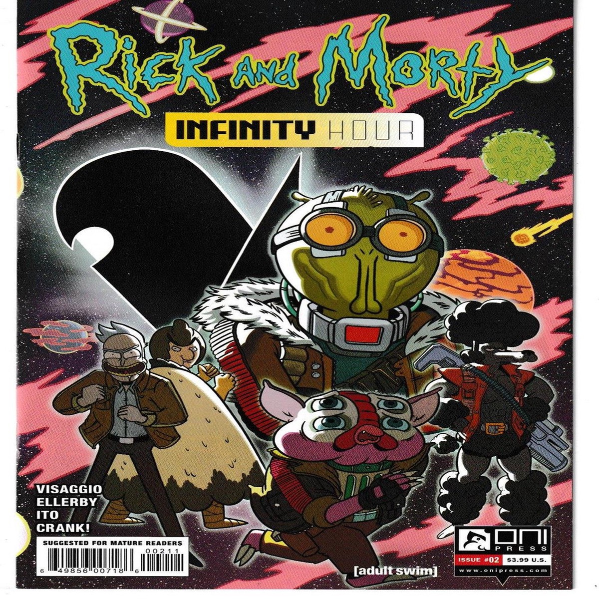 RICK AND MORTY INFINITY HOUR #2 (OF 4) CVR A (ONI 2022) “NEW UNREAD”