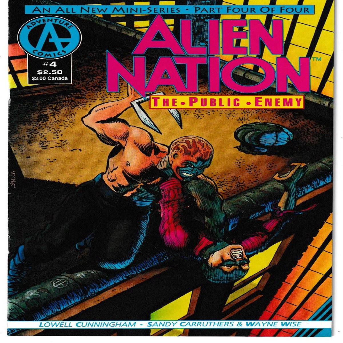ALIEN NATION THE PUBLIC ENEMY #4 (ADVENTURE 1992)