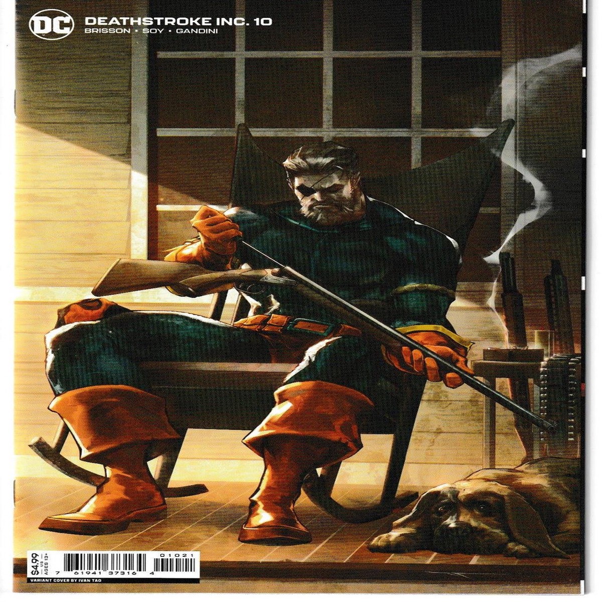 DEATHSTROKE INC #10 CVR B (DC 2022) “NEW UNREAD”