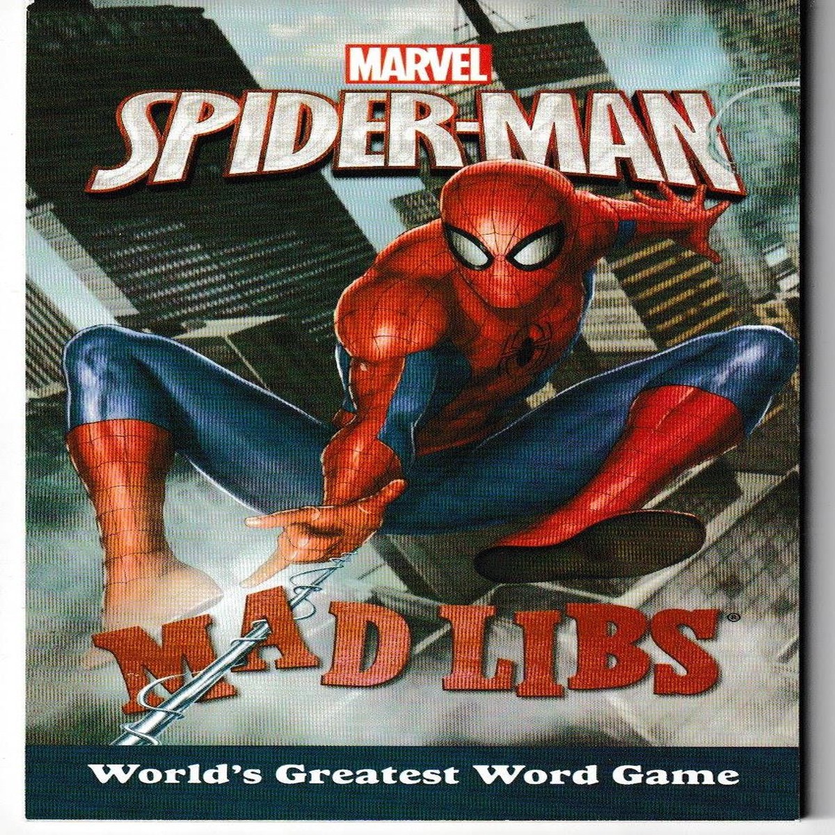 Marvel's Spider-Man Mad Libs