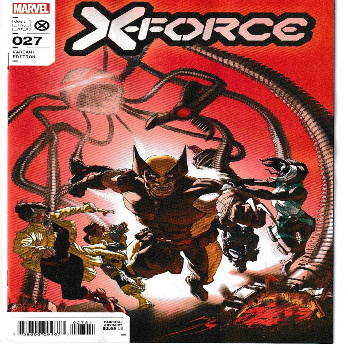X-FORCE (2019) #27 WOODS VAR (MARVEL 2022) "NEW UNREAD"