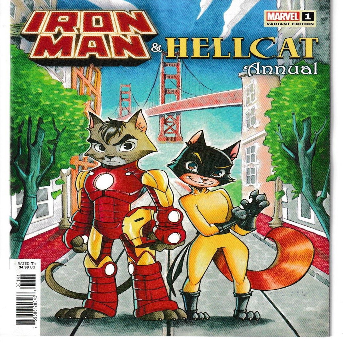 IRON MAN HELLCAT ANNUAL #1 ZULLO VAR (MARVEL 2022) "NEW UNREAD"