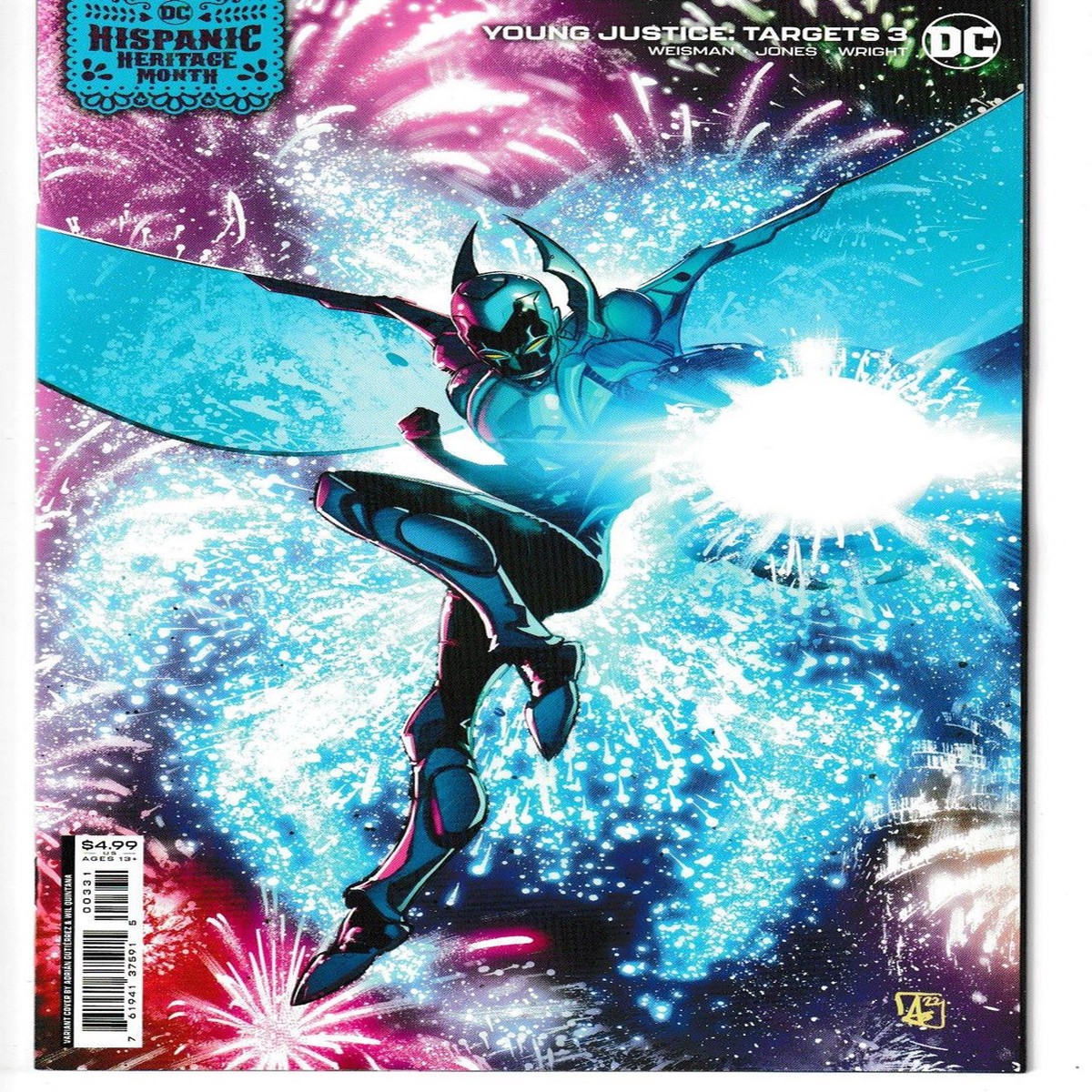YOUNG JUSTICE TARGETS #3 (OF 6) CVR C (DC 2022) “NEW UNREAD”