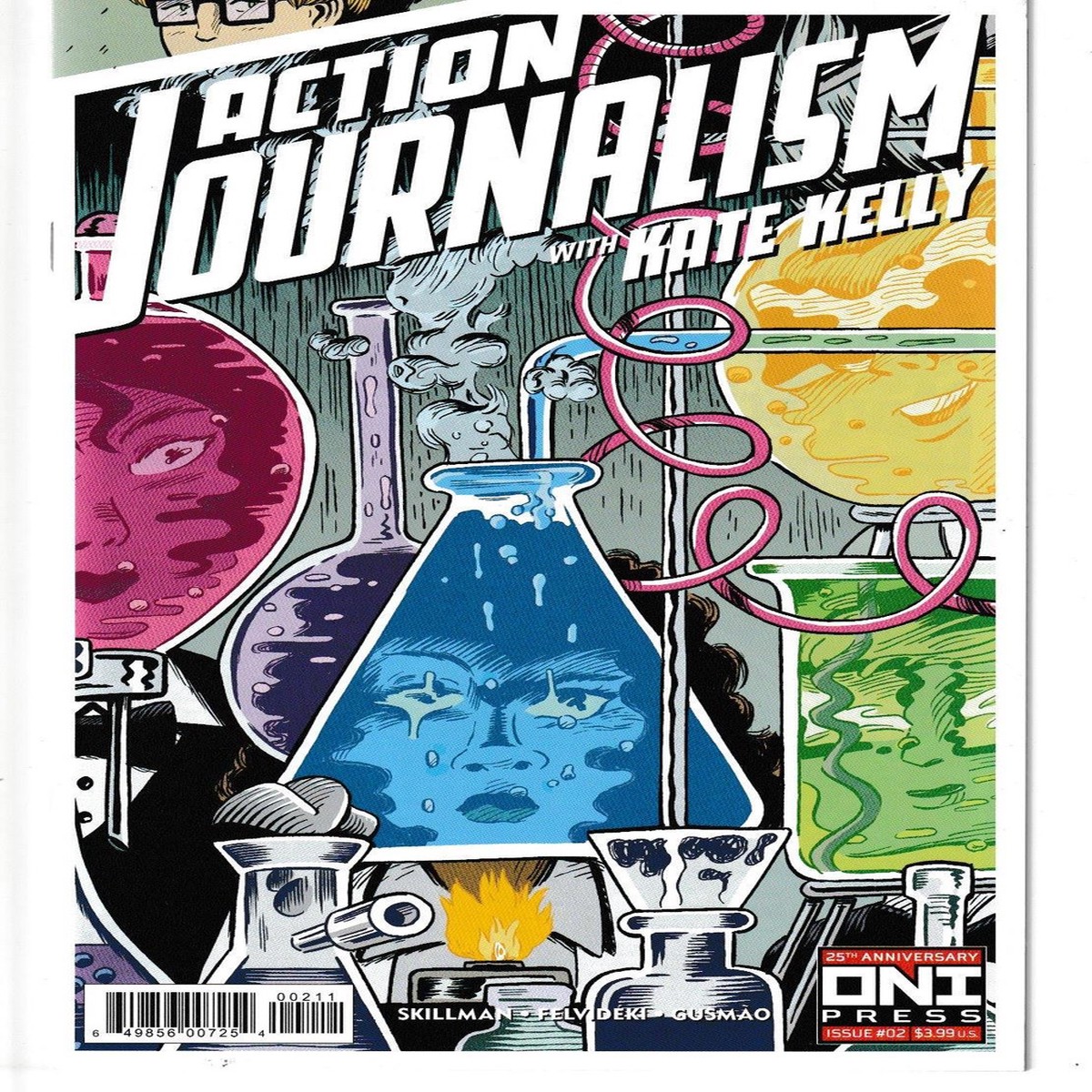 ACTION JOURNALISM #2 (OF 5) (ONI 2022) “NEW UNREAD”
