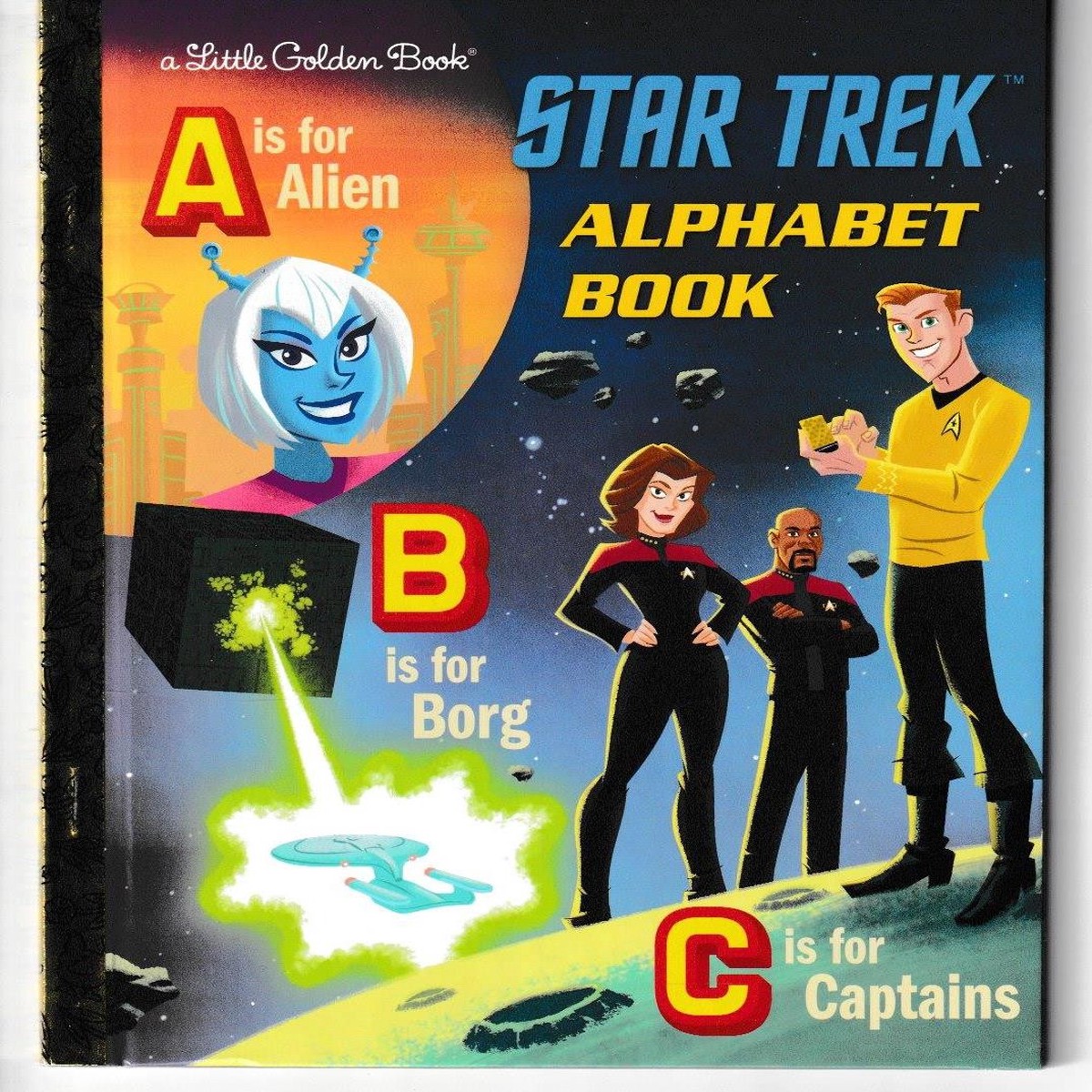 Star Trek Alphabet Book (Star Trek) LITTLE GOLDEN BOOK