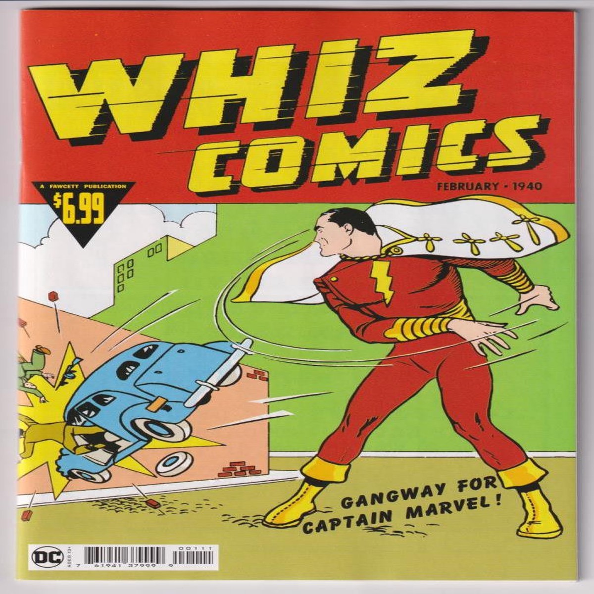 WHIZ COMICS #2 FACSIMILE EDITION (DC 2023) "NEW UNREAD"
