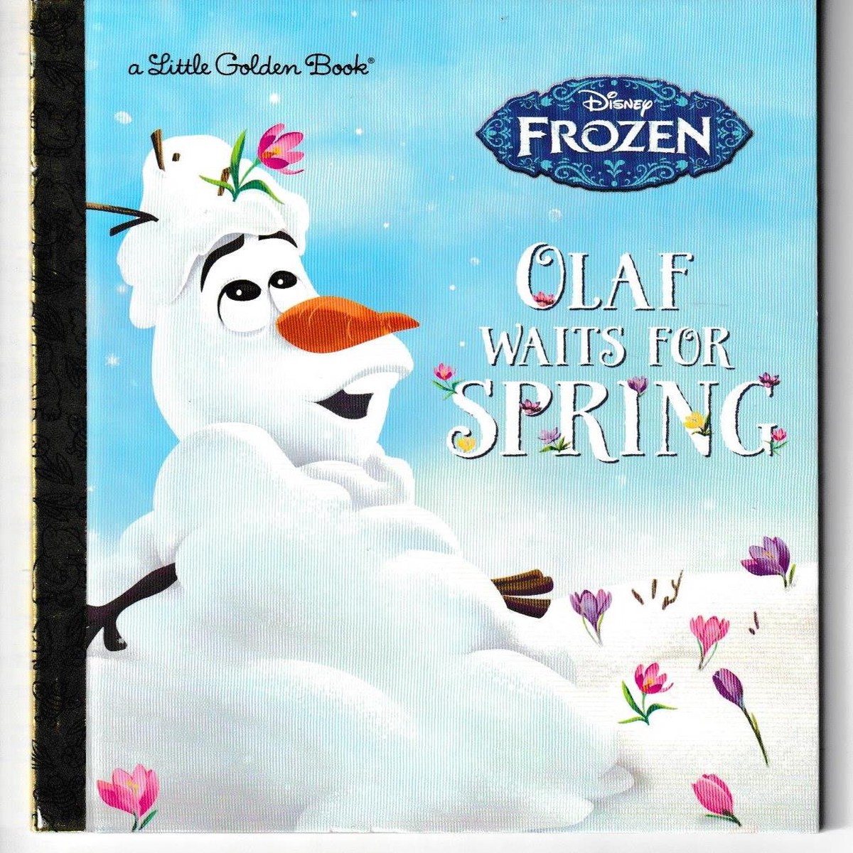 Olaf Waits for Spring (Disney Frozen) LITTLE GOLDEN BOOK