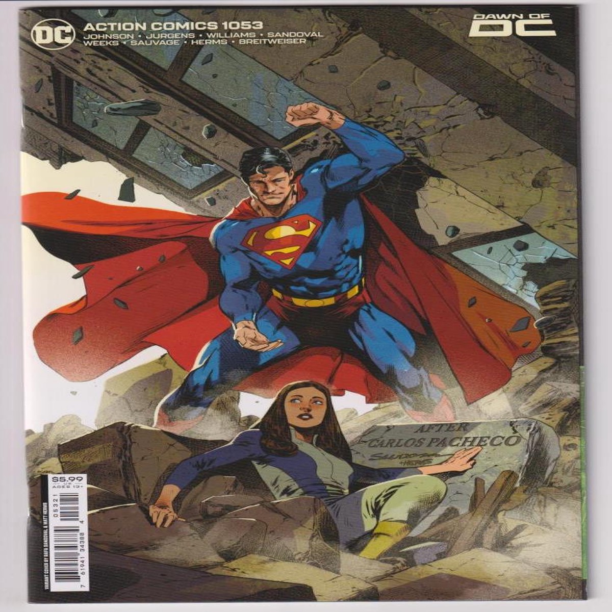 ACTION COMICS #1053 CVR B (DC 2023) “NEW UNREAD”