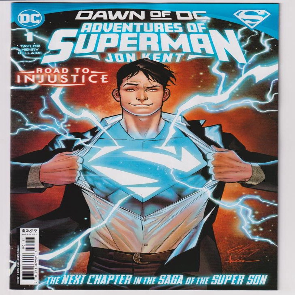 ADVENTURES OF SUPERMAN JON KENT #1 (OF 6) (DC 2023) "NEW UNREAD"