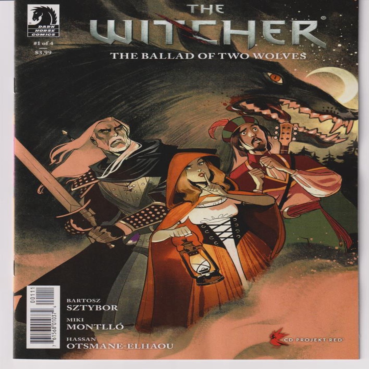 WITCHER THE BALLAD OF TWO WOLVES #1 (OF 4) (DARK HORSE 2022) "NEW UNREAD"