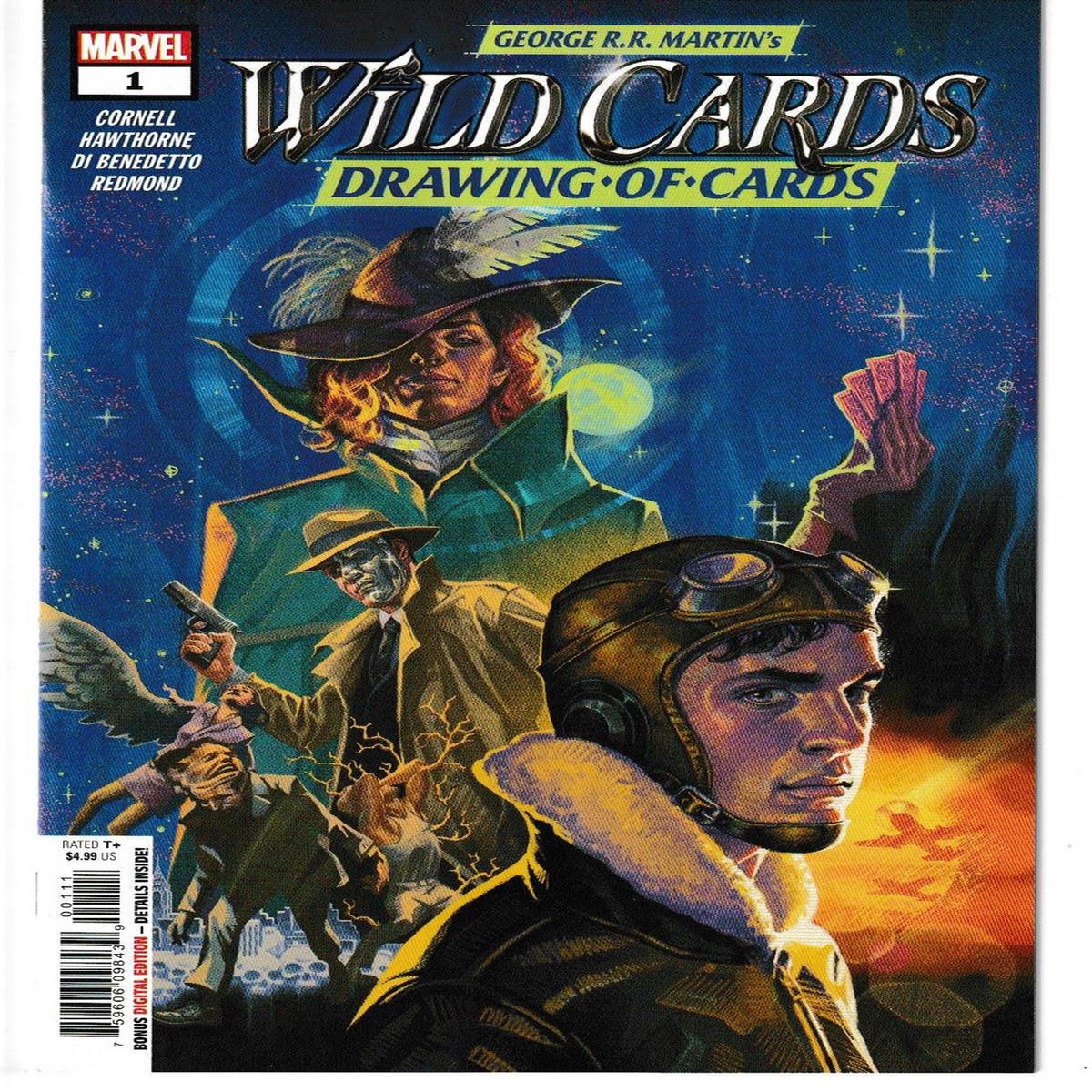 WILD CARDS #1 (OF 4) (MARVEL 2022) "NEW UNREAD"