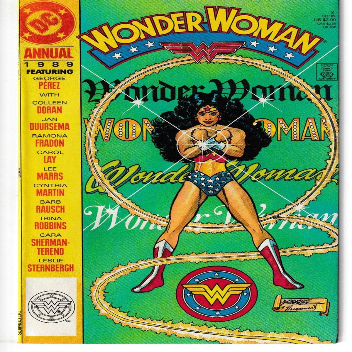 WONDER WOMAN (1987) ANNUAL #2 (DC 1989)