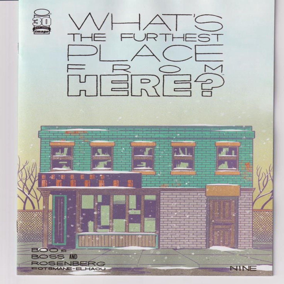 WHATS THE FURTHEST PLACE FROM HERE #09 (IMAGE 2022) "NEW UNREAD"