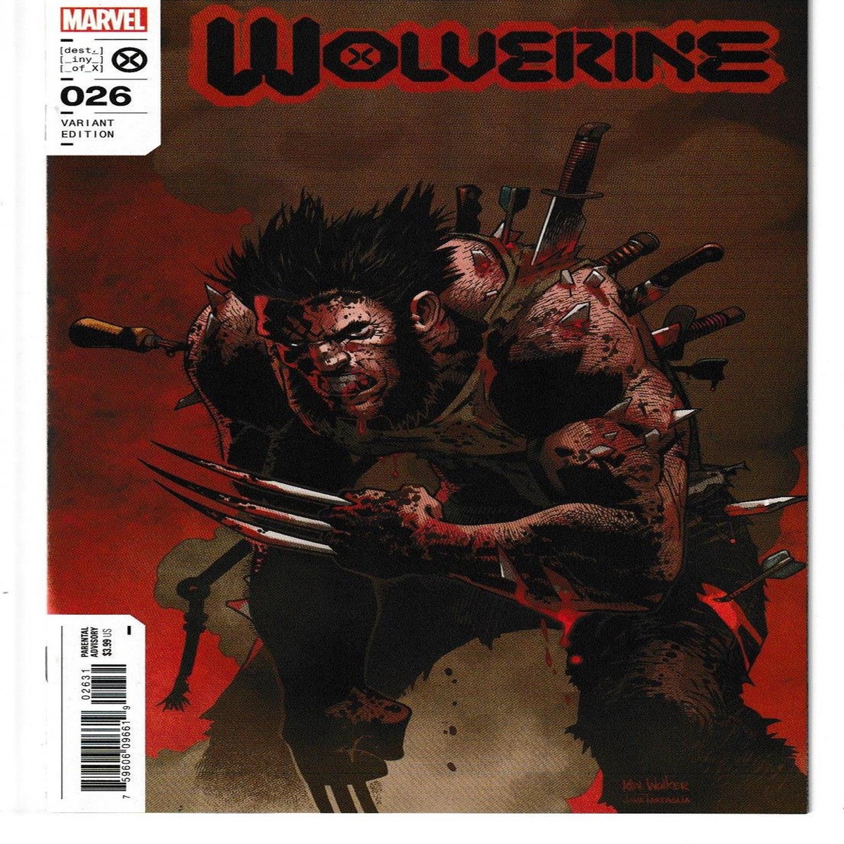 WOLVERINE (2020) #26 WALKER VAR (MARVEL 2022) C2 "NEW UNREAD"