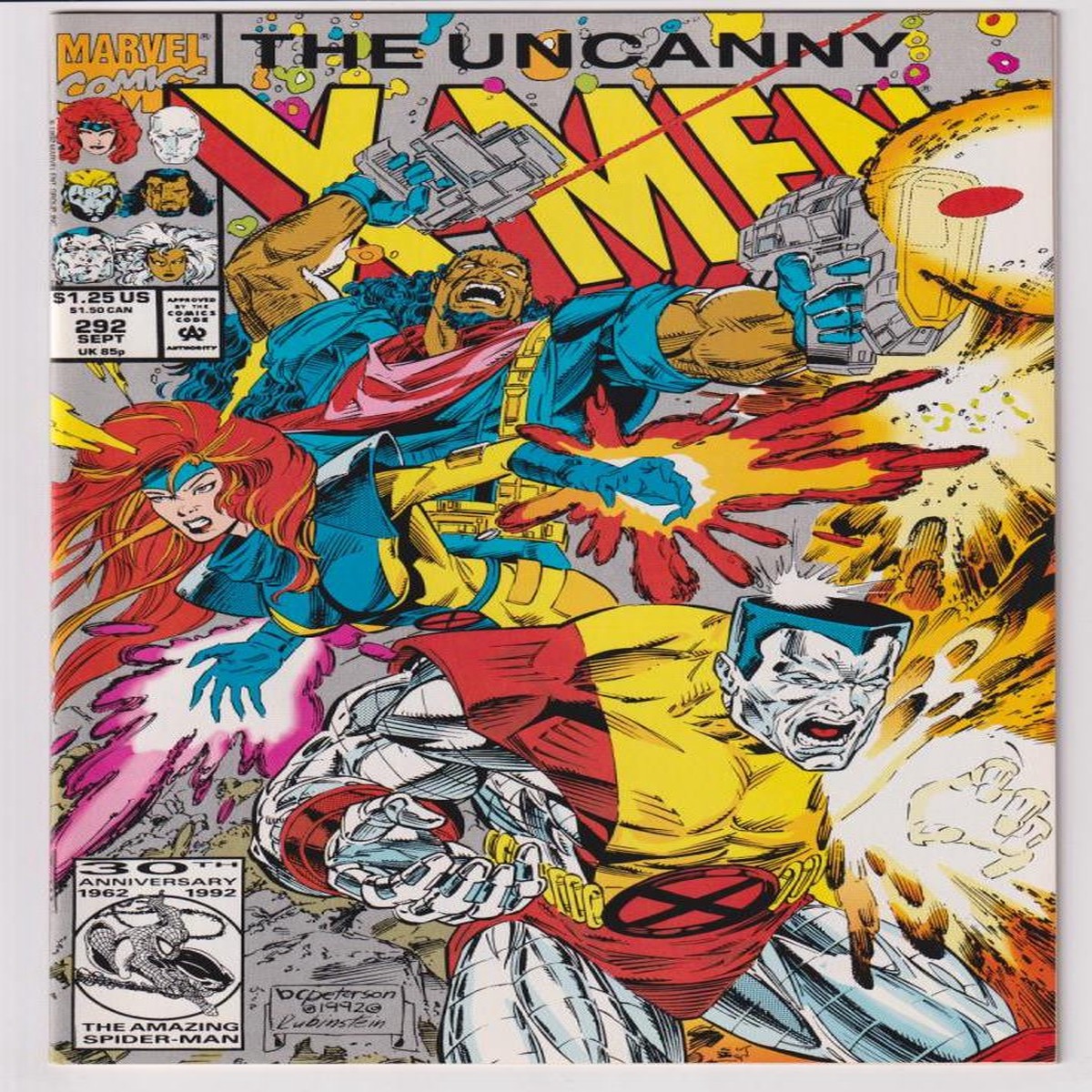 X-MEN/UNCANNY X-MEN #292 (MARVEL 1992) C2