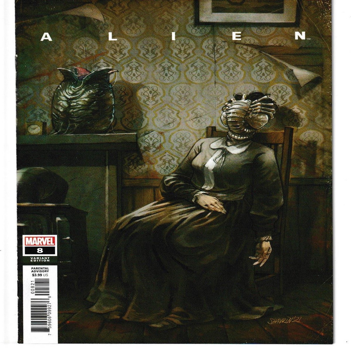 ALIEN #08 SHAVRIN VAR (MARVEL 2021) "NEW UNREAD"
