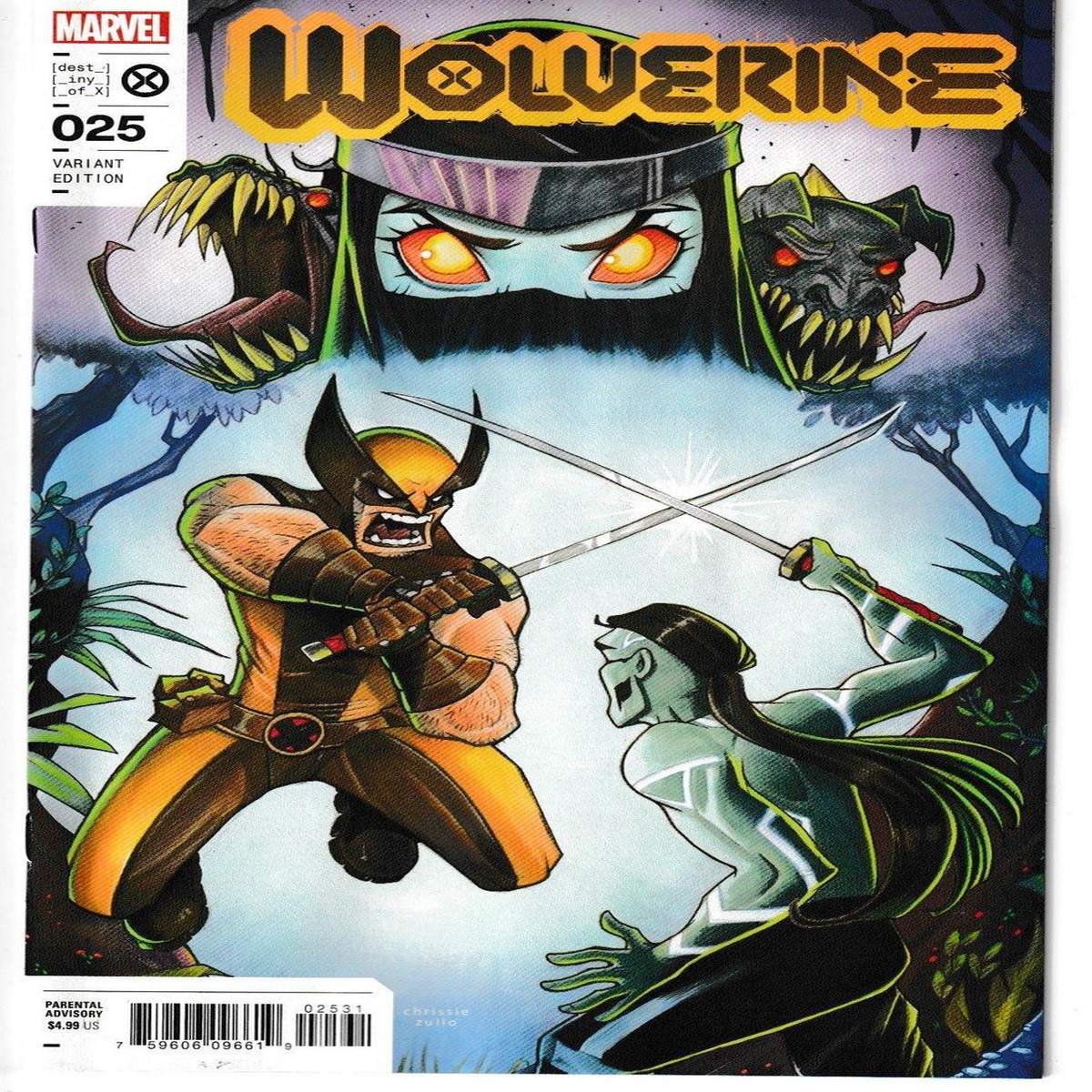 WOLVERINE (2020) #25 ZULLO VAR (MARVEL 2022) "NEW UNREAD"