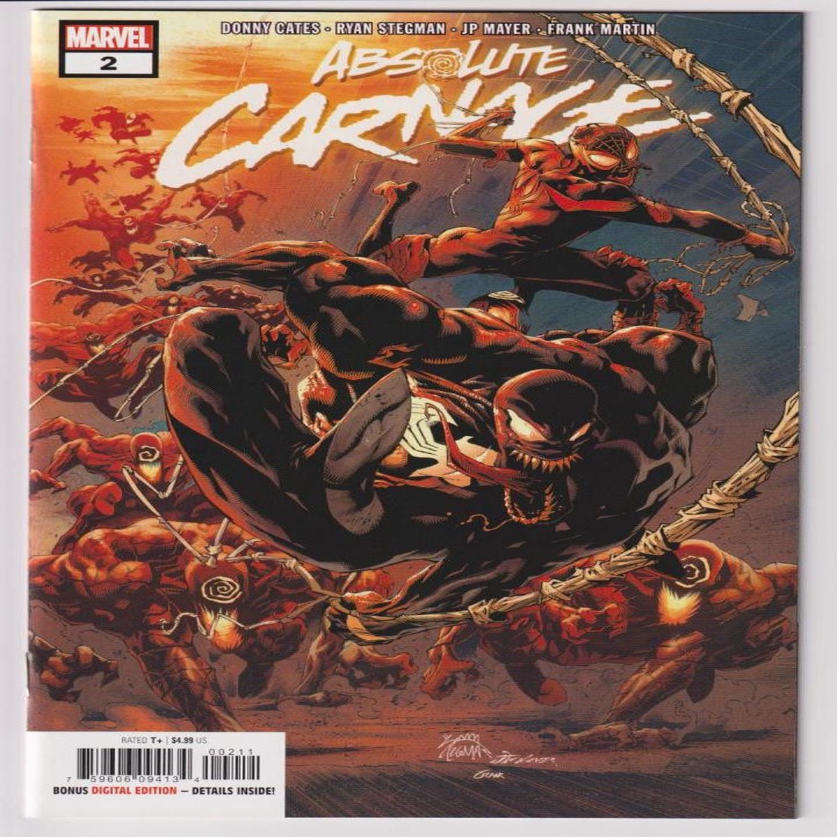 ABSOLUTE CARNAGE #2 (OF 5) (MARVEL 2019) C3 “NEW UNREAD”