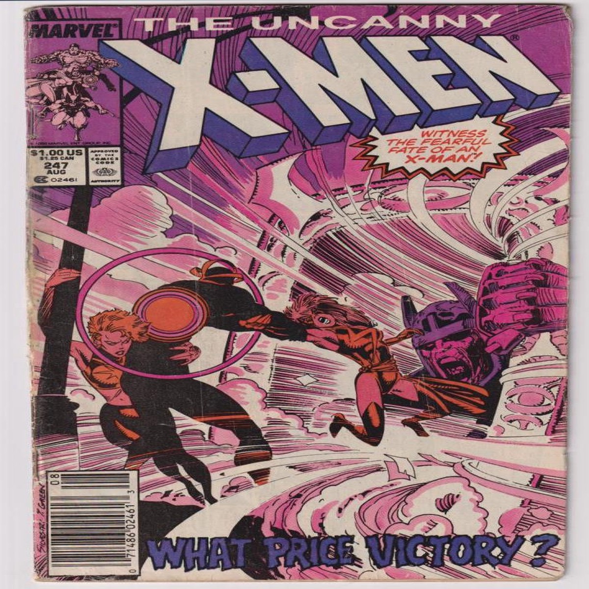 X-MEN/UNCANNY X-MEN #247 (MARVEL 1989) C3