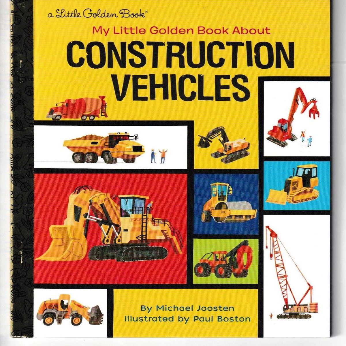 My Little Golden Book About Construction Vehicles LITTLE GOLDEN BOOK