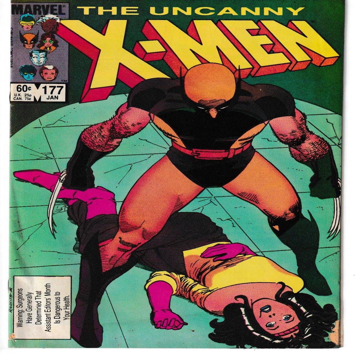 X-MEN/UNCANNY X-MEN #177 (MARVEL 1984) C2