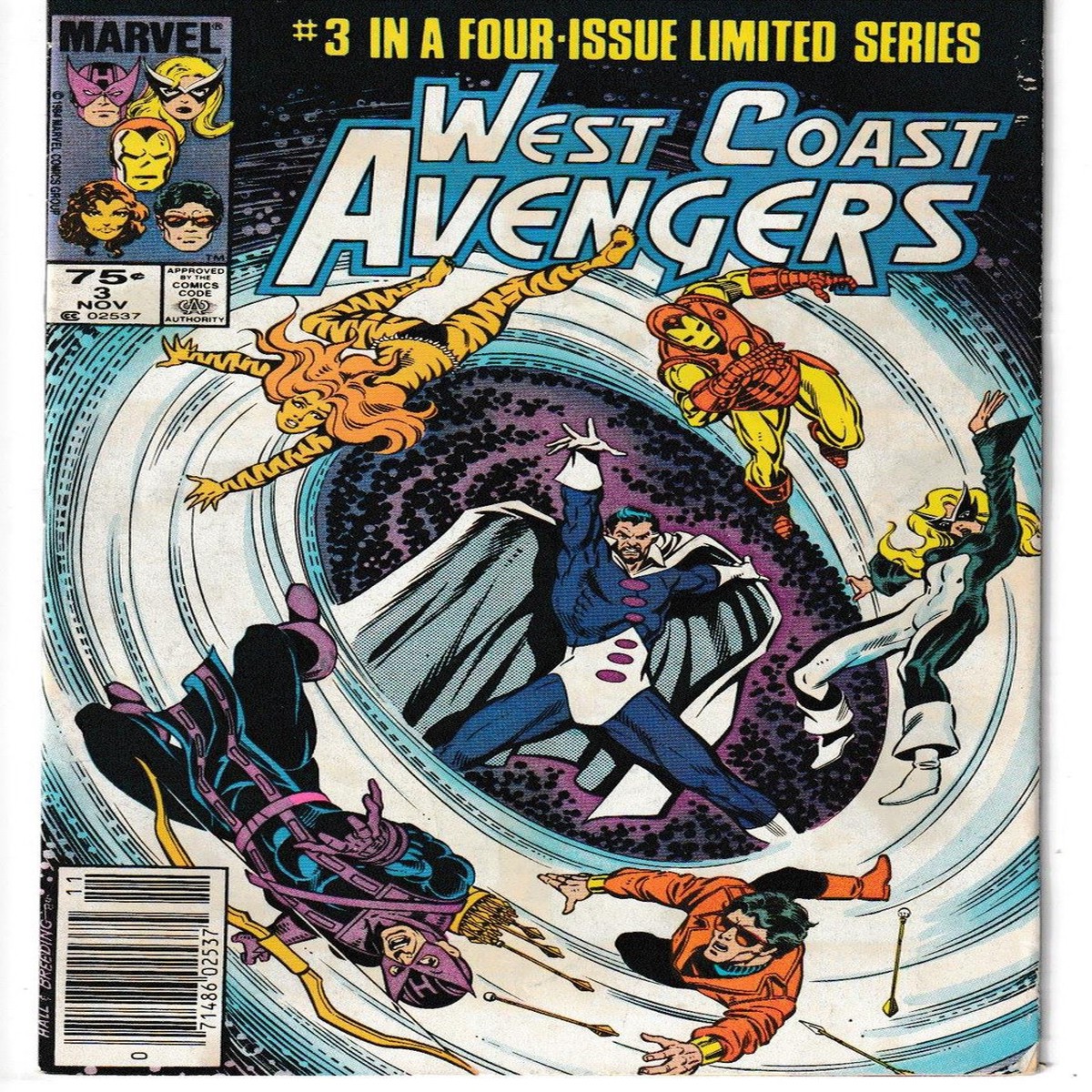 WEST COAST AVENGERS (1984) #3 (MARVEL 1984)