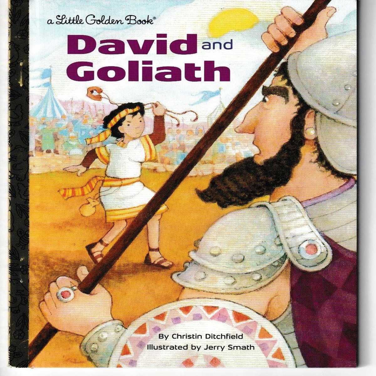 David and Goliath LITTLE GOLDEN BOOK