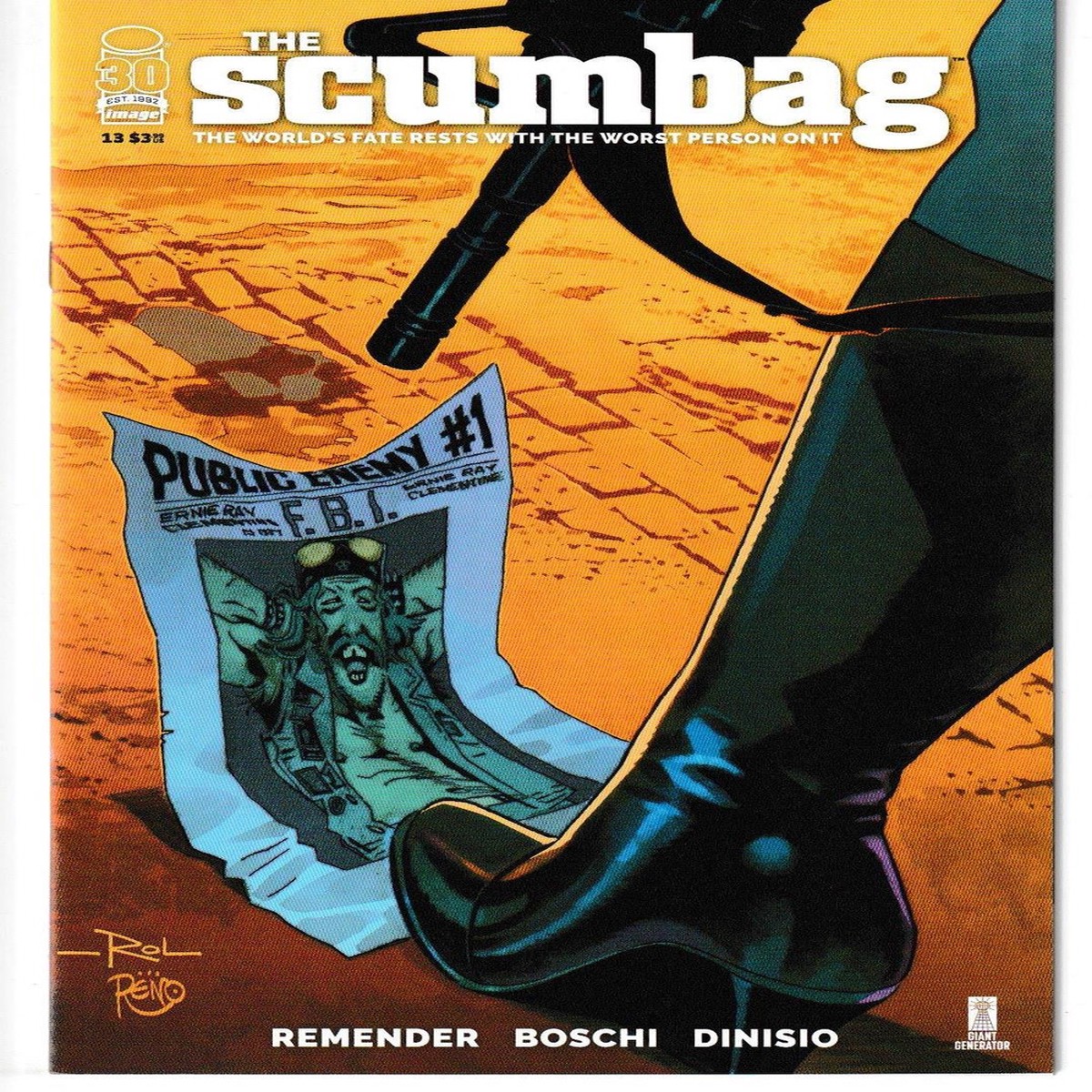 SCUMBAG #13 (IMAGE 2022) C2 “NEW UNREAD”