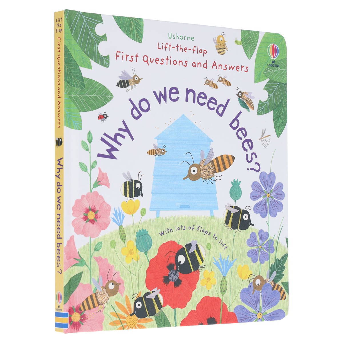 Why Do We Need Bees? (Usborne: Lift-the-Flap First Questions and Answers) by Katie Daynes - Ages 4+ - Board Book