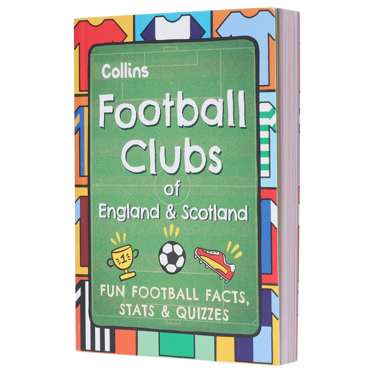 Football Clubs of England and Scotland: A pocket-sized football book packed with fun facts, world records, cool stats and quizzes - Ages 7+ - Paperback