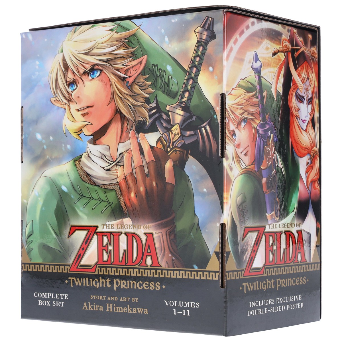 The Legend of Zelda: Twilight Princess: Volumes 1-11 Complete Box Set by Akira Himekawa - Manga - Paperback