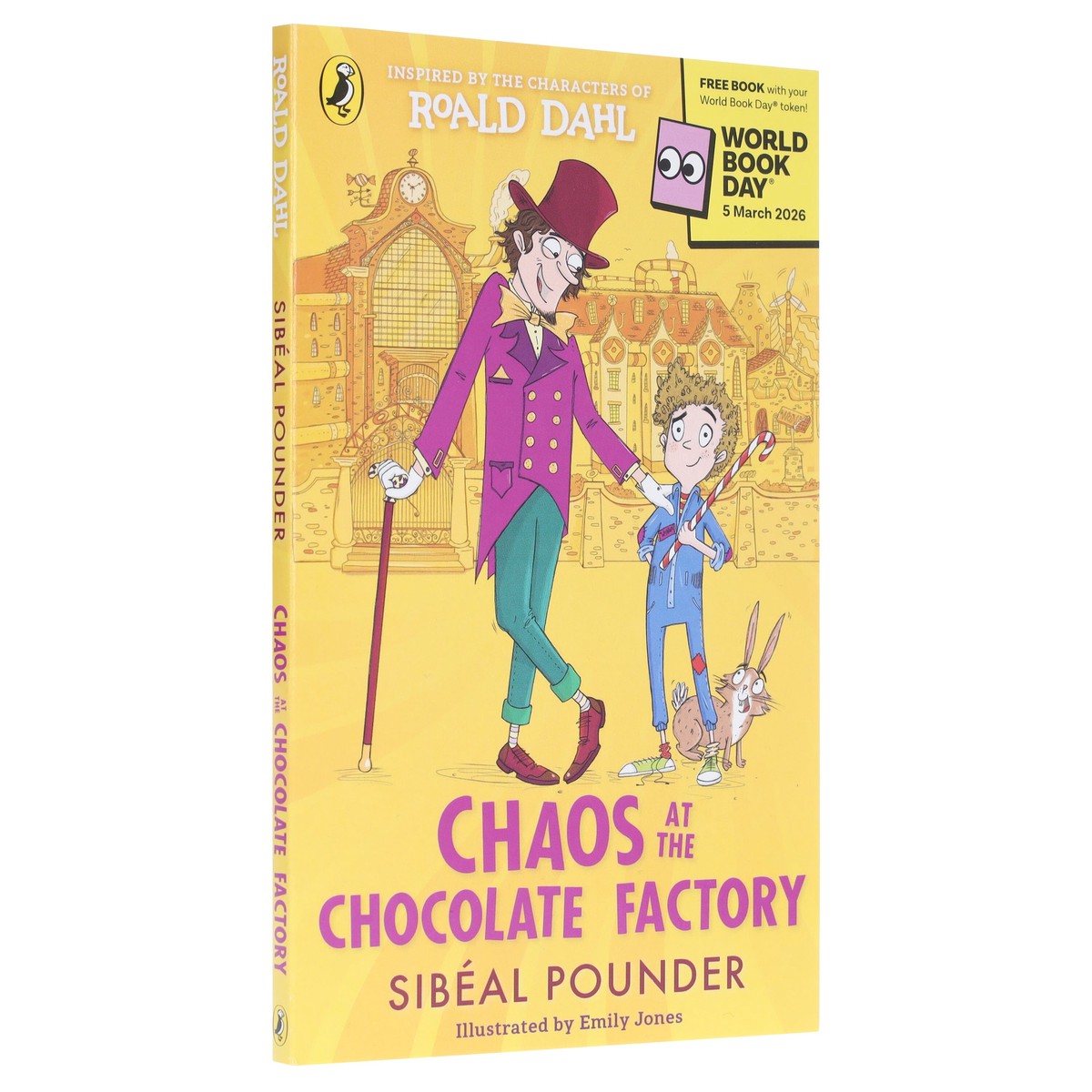 Chaos at the Chocolate Factory: World Book Day 2026 by Roald Dahl & Sibal Pounder - Ages 7-11 - Paperback
