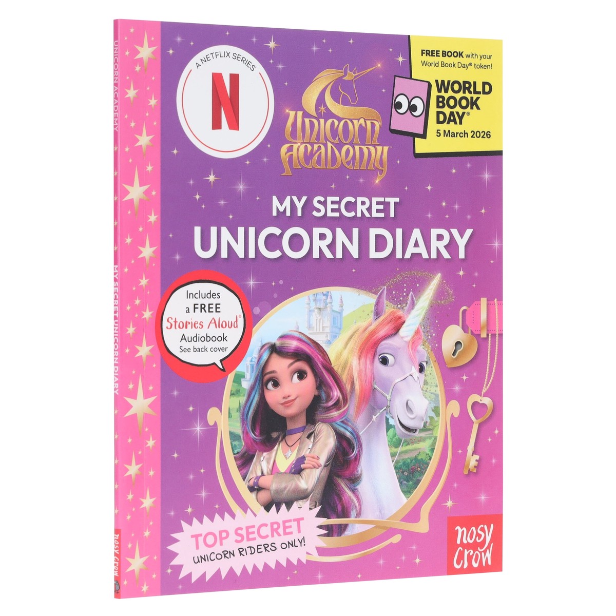 Unicorn Academy: My Secret Unicorn Diary: A World Book Day 2026 Mini Book (Includes a Free Audiobook) - Ages 4-7 - Paperback