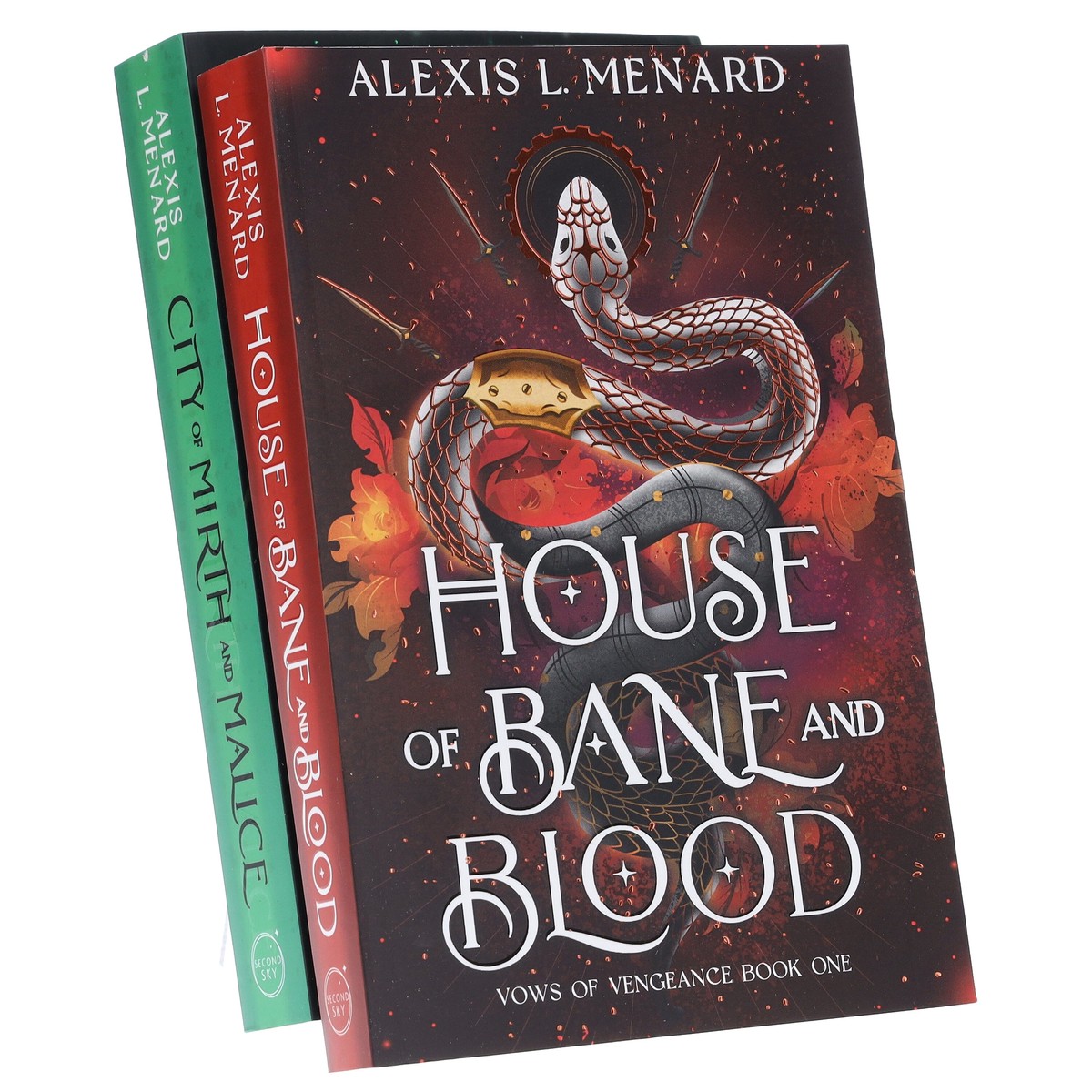 Vows of Vengeance Series by Alexis L. Menard 2 Books Collection Set - Fiction - Paperback
