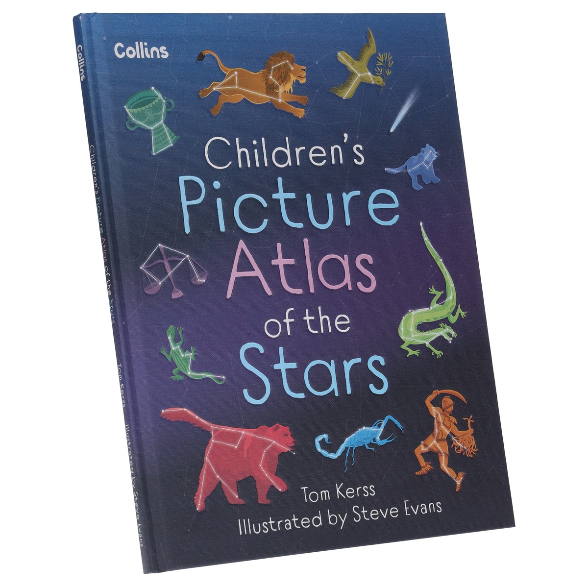Childrens Picture Atlas of the Stars by Tom Kerss - Ages 7-9 - Hardback
