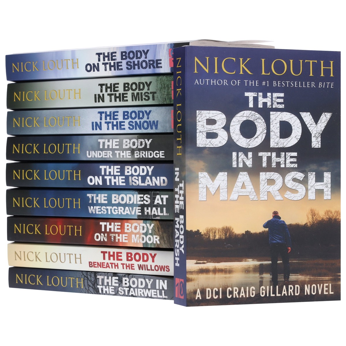 DCI Craig Gillard Crime Thrillers by Nick Louth 10 Books Collection Set - Fiction - Paperback