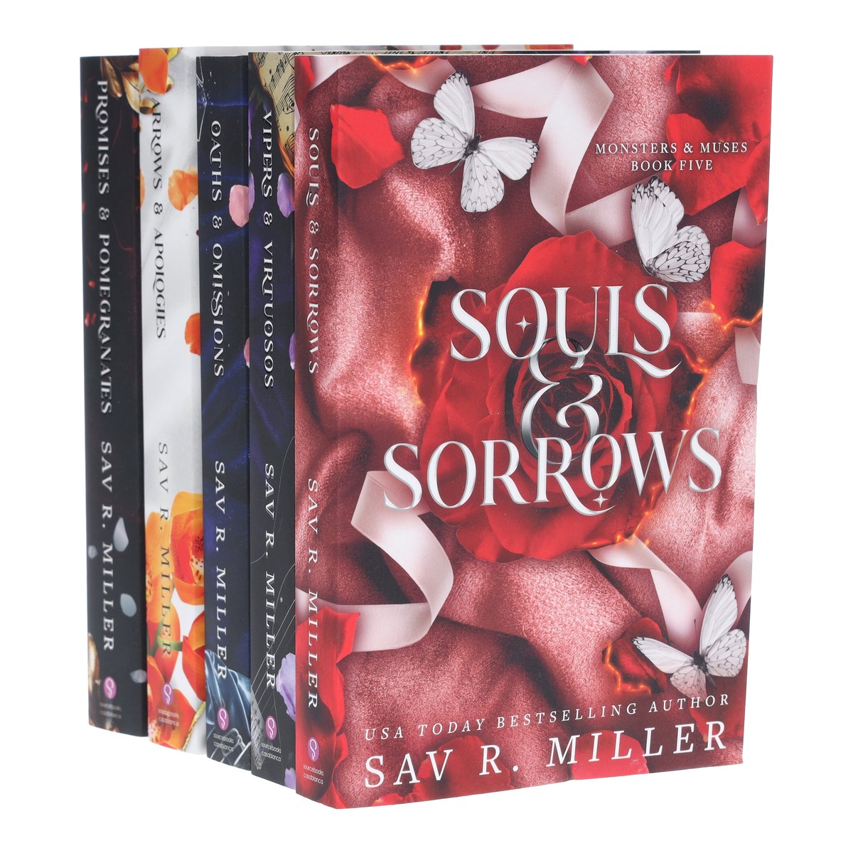 Monsters & Muses Series by Sav R. Miller 5 Books Deluxe Edition Collection Set - Fiction - Paperback