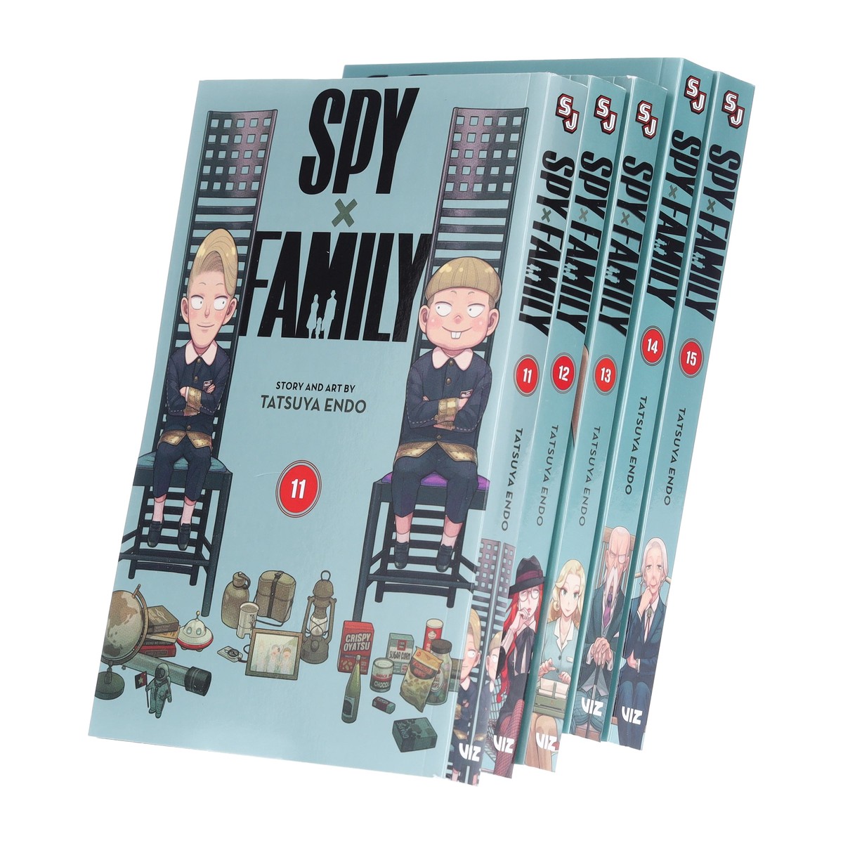 Spy x Family Series (Vol 11-15) by Tatsuya Endo 5 Books Collection Set - Ages 14+ - Paperback