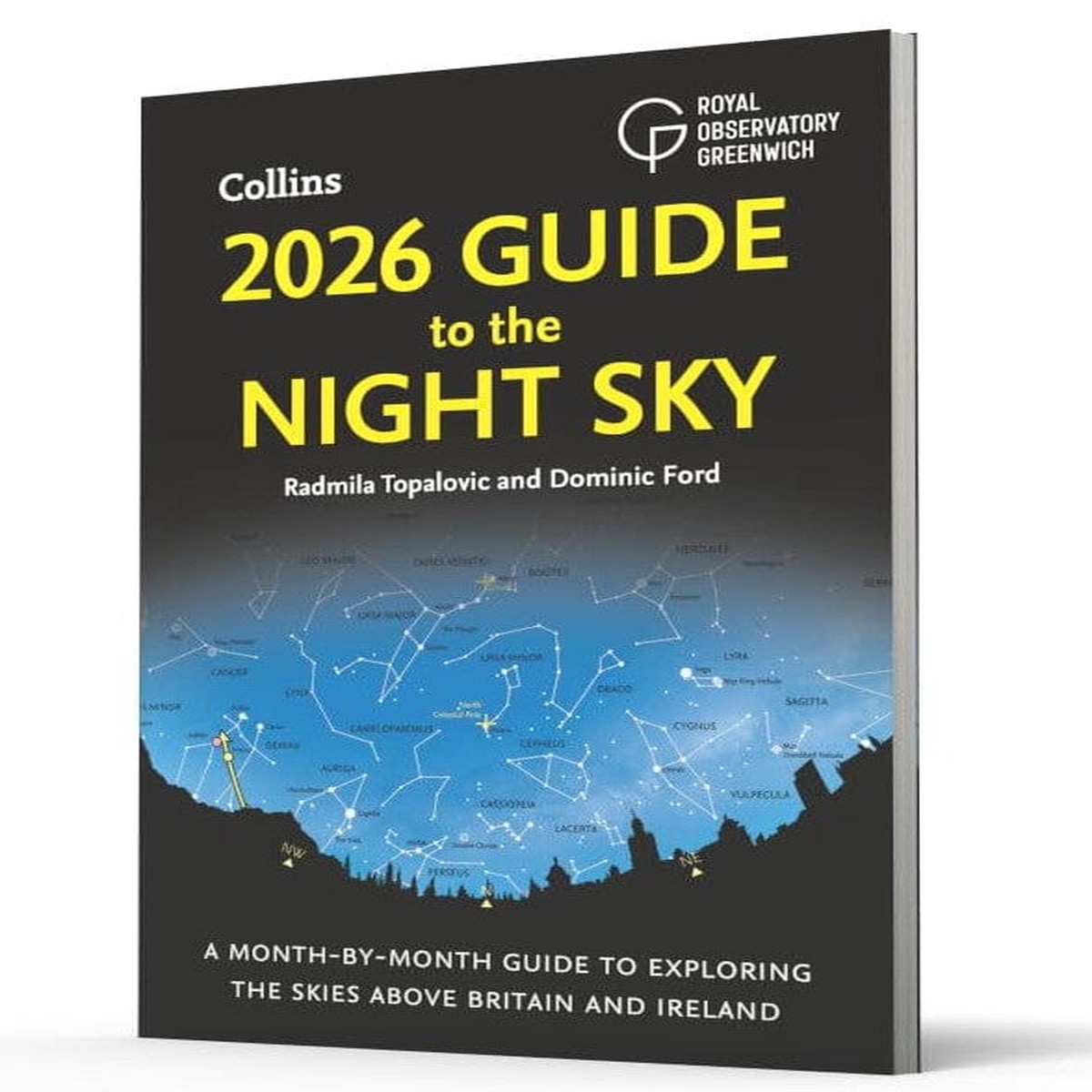 2026 Guide to the Night Sky: A month-by-month guide to exploring the skies above Britain and Ireland – Non Fiction – Paperback