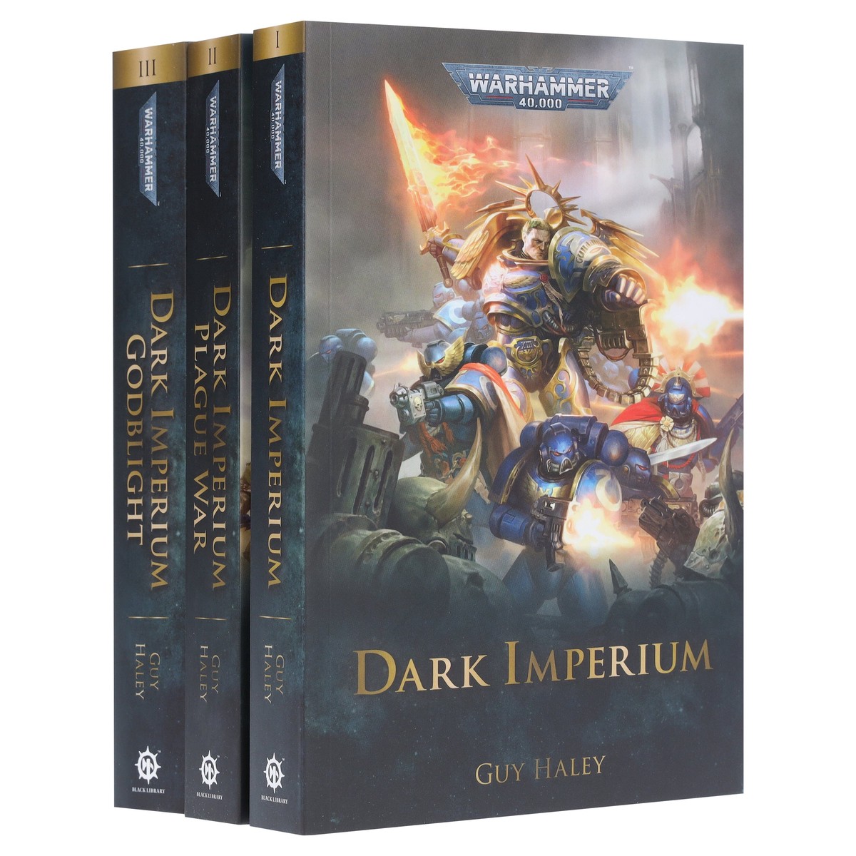 Dark Imperium: Warhammer 40,000 by Guy Haley 3 Books Collection Set - Fiction - Paperback