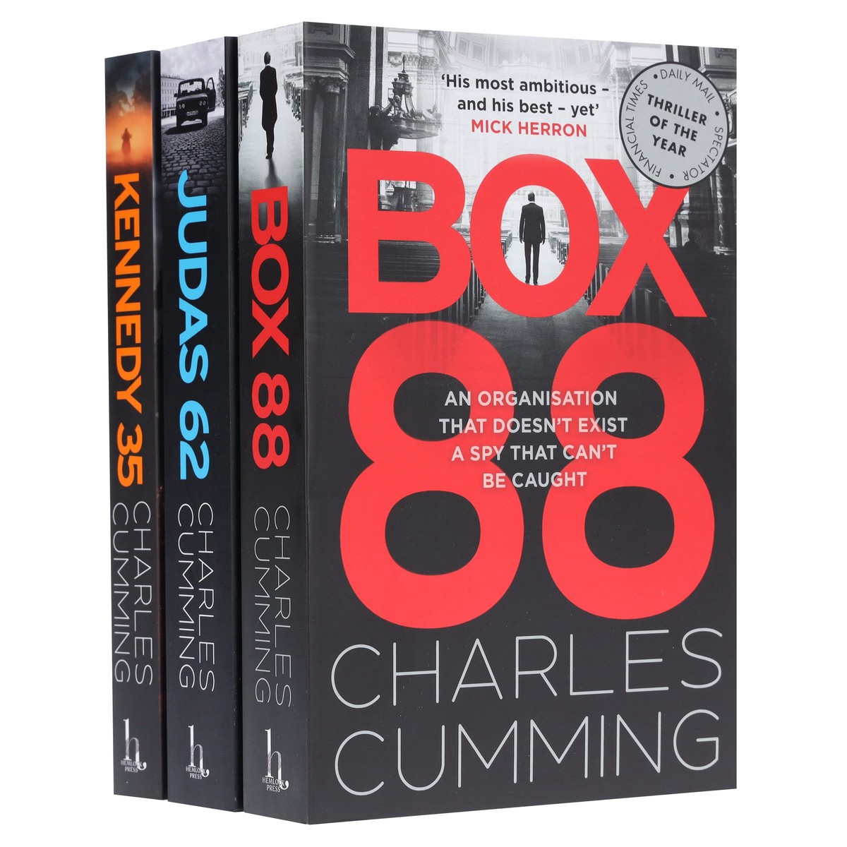 BOX 88 Thriller Series by Charles Cumming 3 Books Collection Set - Fiction - Paperback