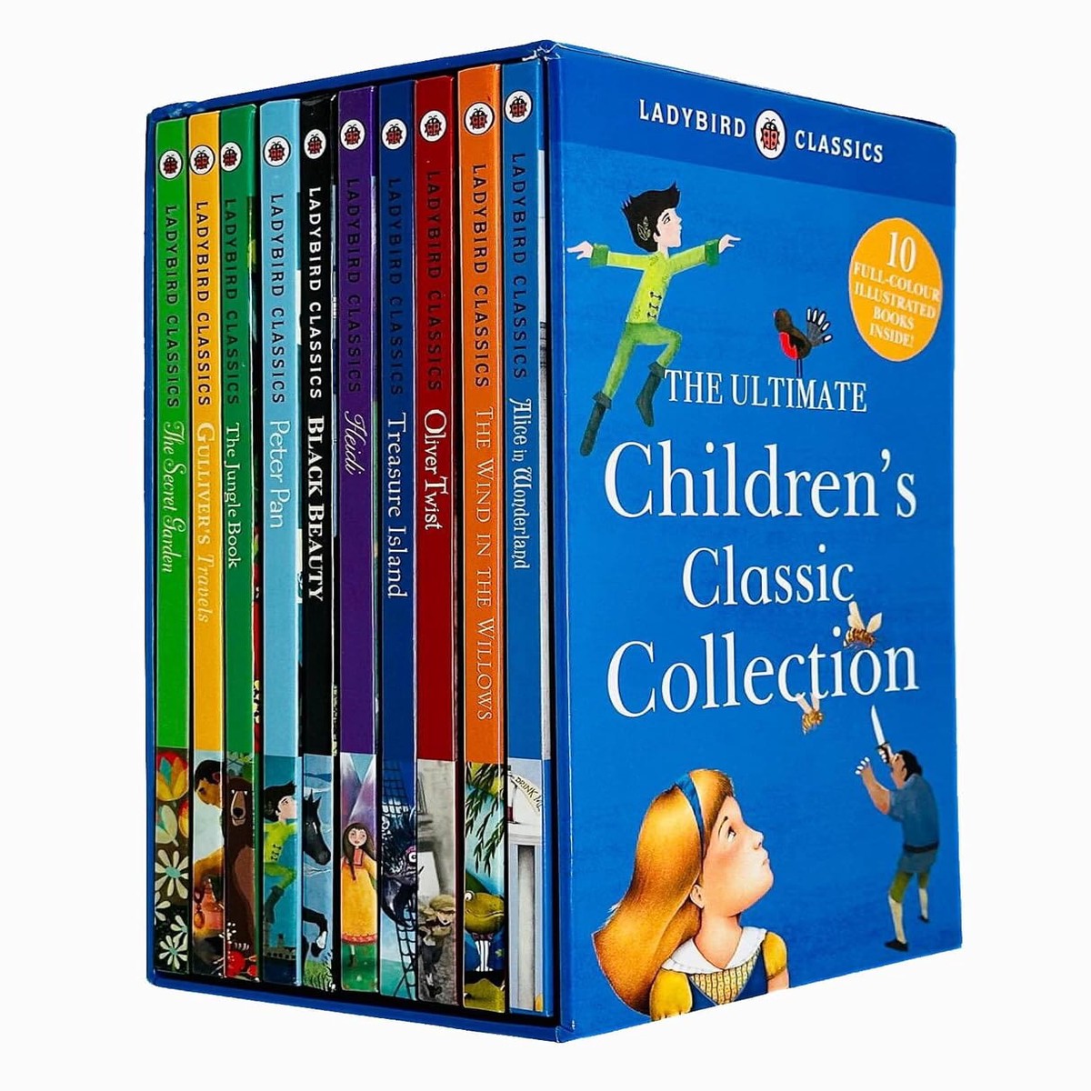 The Ultimate Children's Classic Illustrated 10 Books Collection Box Set - Ages 5+ - Hardback