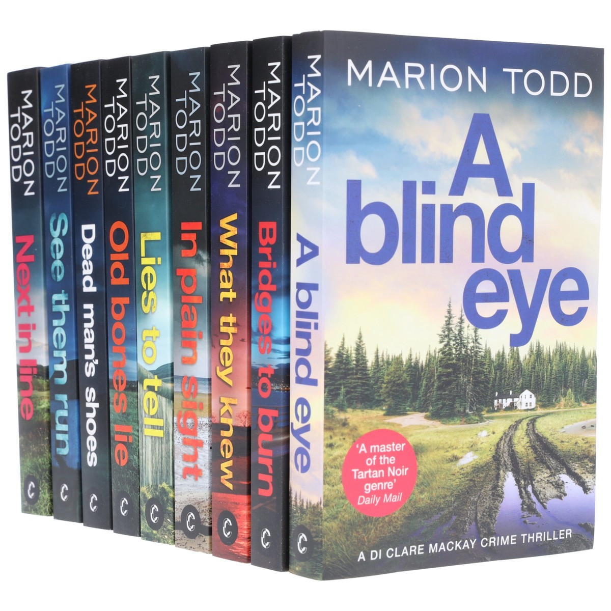 Detective Clare Mackay Series By Marion Todd 9 Books Collection Set - Fiction - Paperback