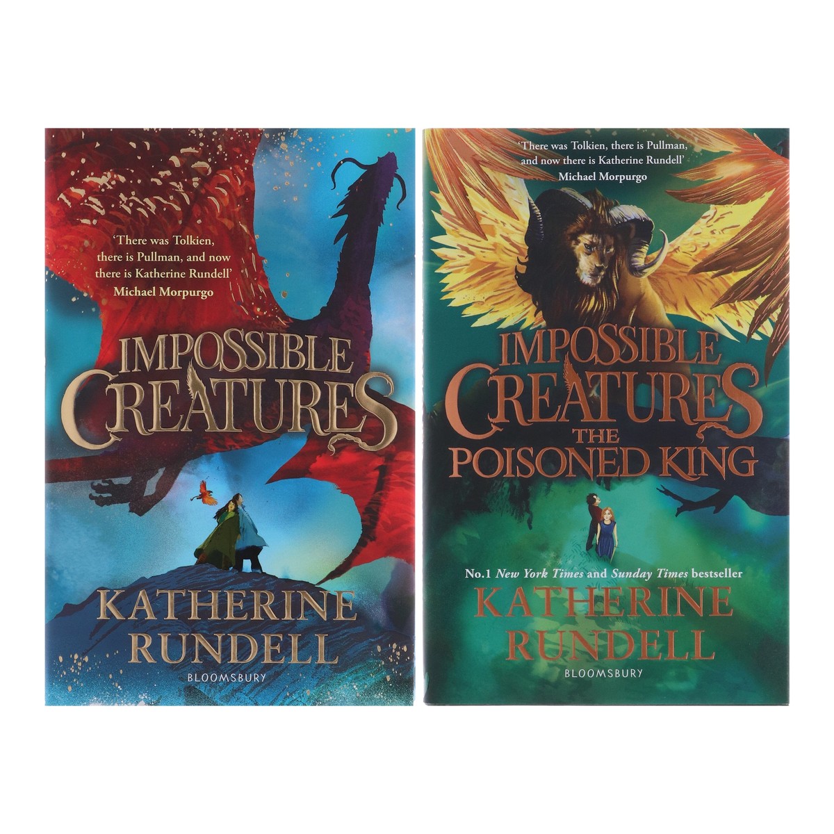 Impossible Creatures by Katherine Rundell 2 Books Collection Set - Ages 8-12 - Hardback